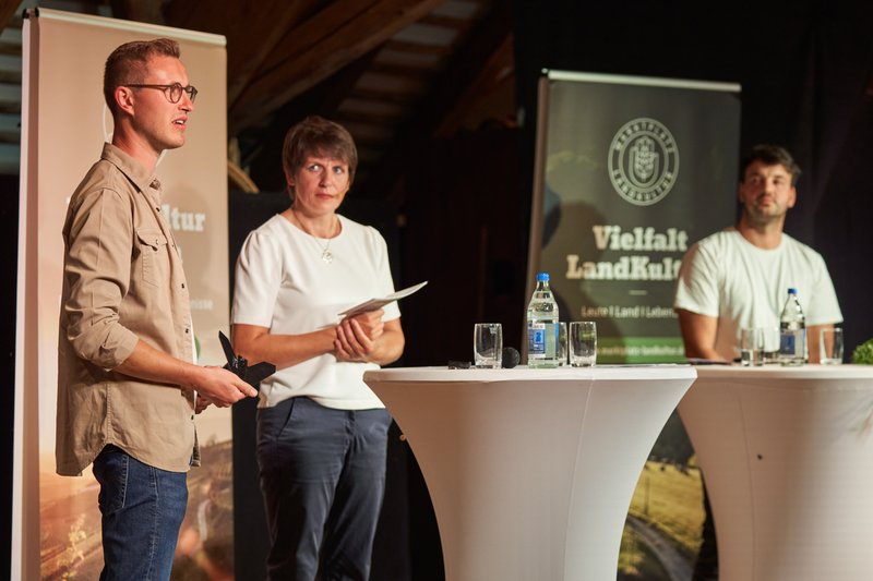Podiumsgespräch am Höfe-Festival