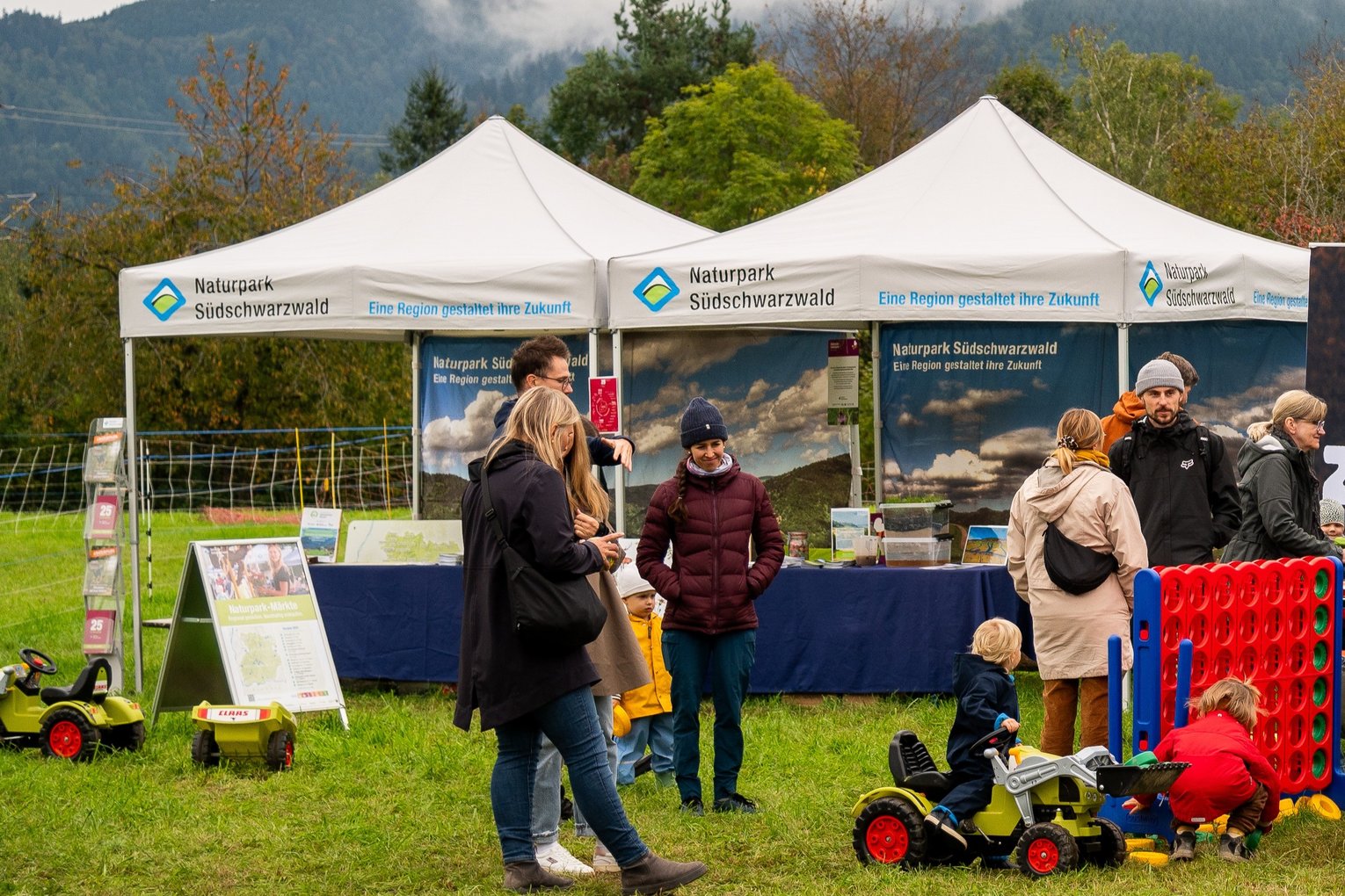 Naturpark Südschwarzwald mit Infos zum Herdenschutz und anderen Projekten