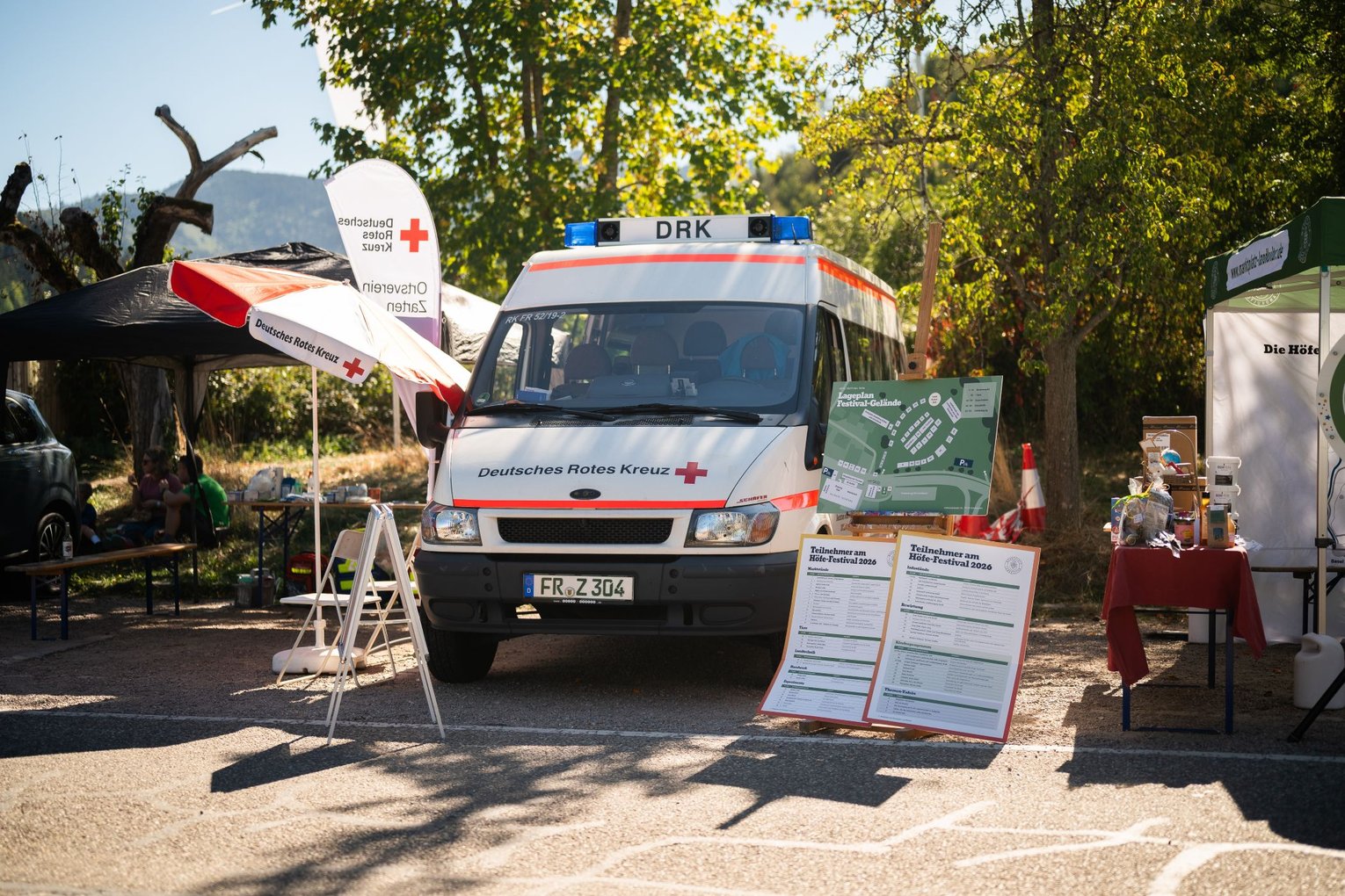 Sorgt immer für Hilfe für unser Gesundheit, der DRK OV-Zarten