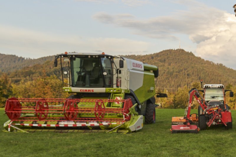 Der Mähdrescher ist die Ernte-Technik für unser "täglich Brot", Foto: Andreas Lörcher